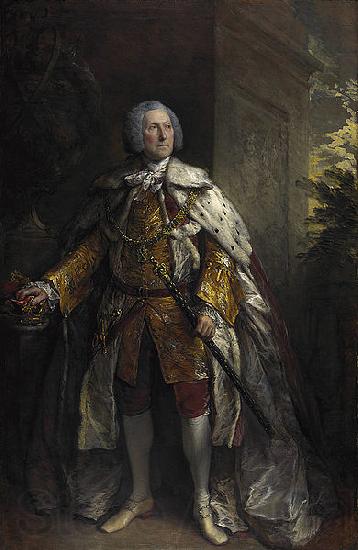 Thomas Gainsborough Portrait of John Campbell Spain oil painting art